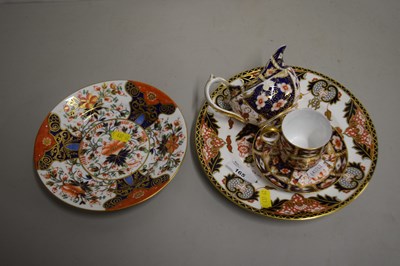 Lot 165 - Small group of Royal Crown Derby Imari pattern...