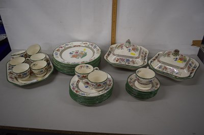 Lot 178 - Quantity of Copeland Spode Chinese Rose table...