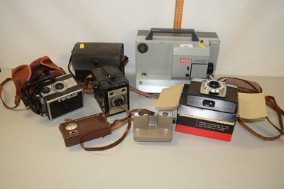 Lot 182 - Vintage Eumig projector together with various...