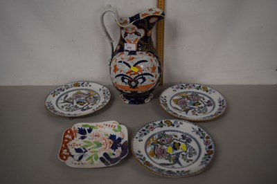 Lot 212 - Mixed Lot: Victorian Masons wash jug plus...