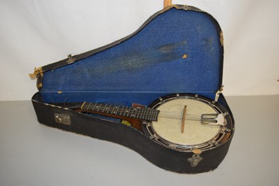 Lot 230 - Cased banjo