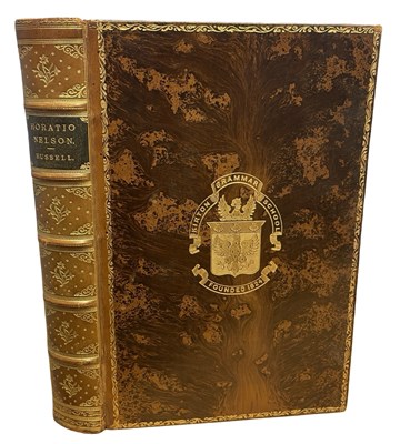 Lot 527 - W CLARK RUSSELL: HORATIO NELSON AN THE NAVAL...