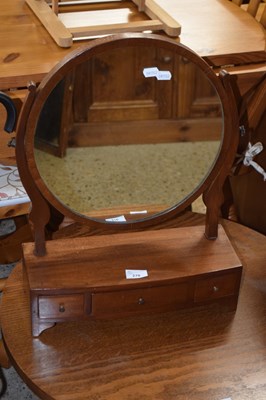 Lot 270 - Georgian style mahogany framed dressing table...