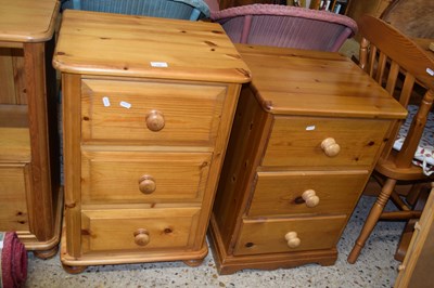 Lot 290 - Two pine bedside cabinets