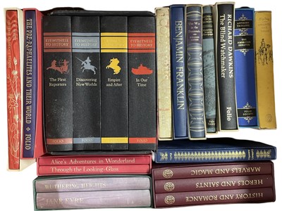 Lot 831 - ONE BOX: Various Folio Society, all held...