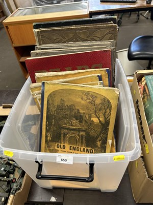 Lot 659 - Assorted ephemera, prints etc