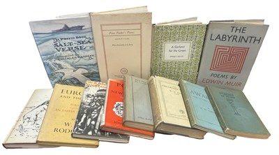 Lot 611 - MIXED POETRY: 12 Titles: P M ZALL [SELECTED...