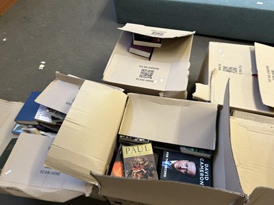 Lot 716 - Three boxes of books