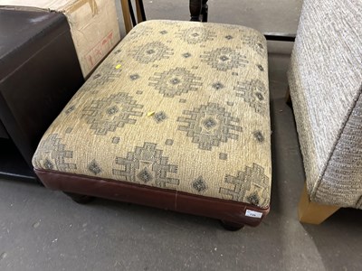 Lot 728 - Upholstered foot stool