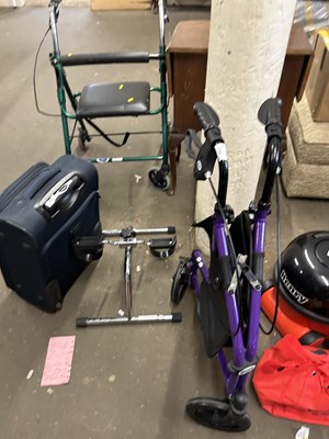 Lot 734 - Folding mobility walker