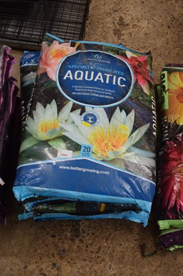 Lot 1041 - Five 20 litre bags of grow more aquatic compost