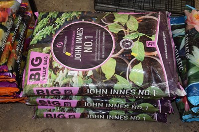 Lot 1042 - Five bags of John Innes No1 35 Ltr compost