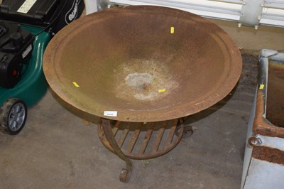 Lot 1058 - Cast fire pit