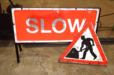 Lot 1068 - Two road signs