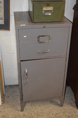 Lot 389 - Metal filing cabinet