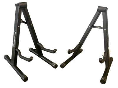 Lot 235 - A pair of Burswood guitar stands