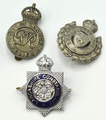 Lot 88 - Two GRVI Police Cap Badges to include City of...