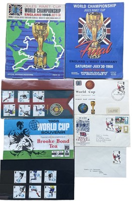 Lot 240 - A collection of World Cup memorabilia, to...