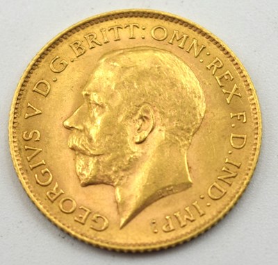 Lot 4 - Half Sovereign, GRV 1914