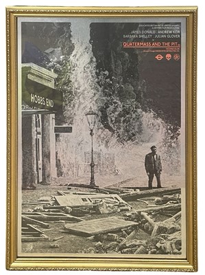 Lot 53 - A framed mirror-poster for Quatermass of the...