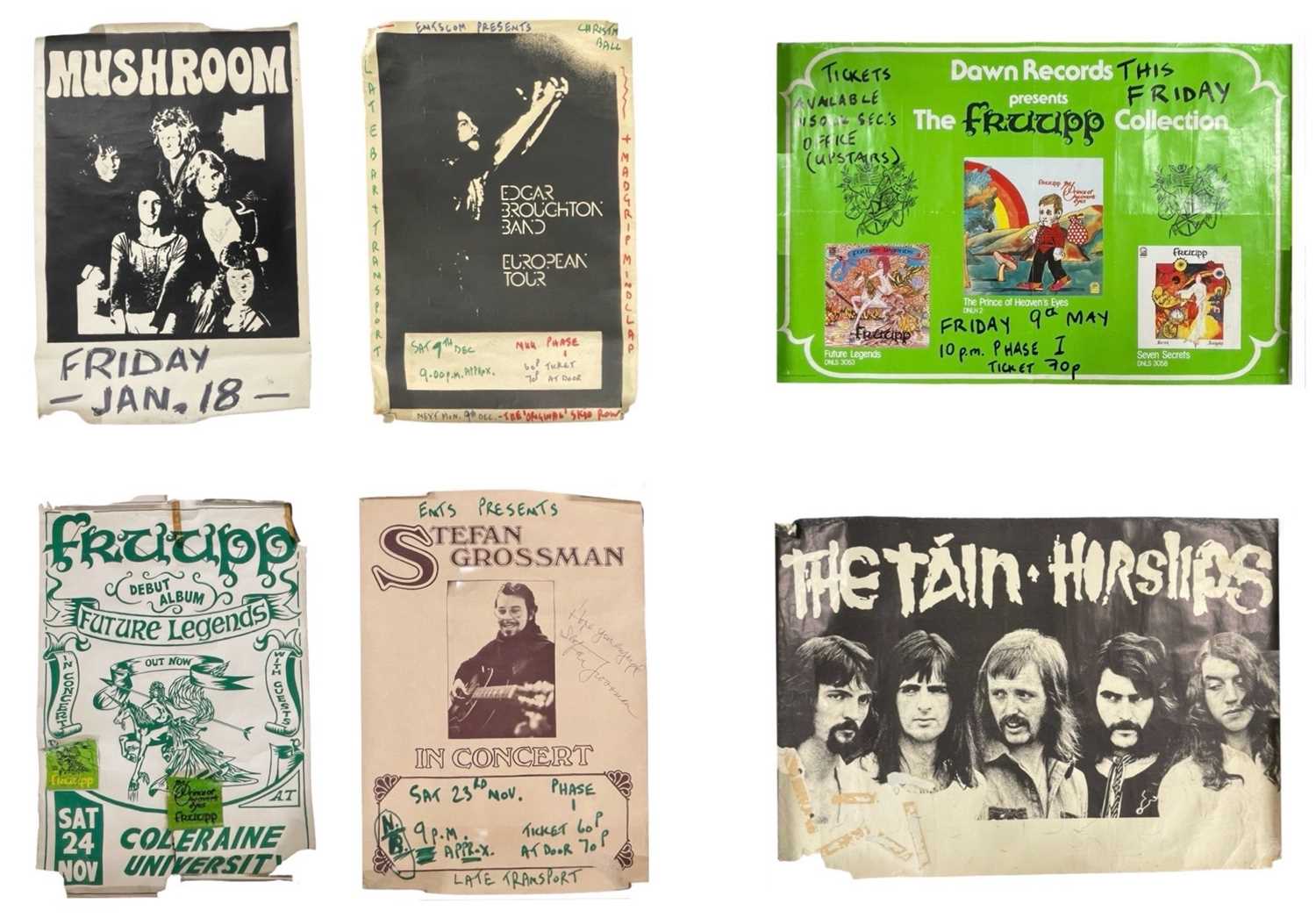 Lot 113 - A collection of various concert posters for...