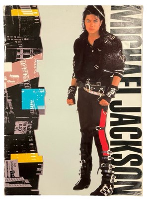 Lot 187 - A tour programme for Michael Jackson's 1988...