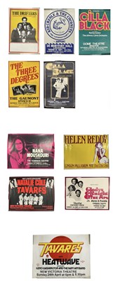 Lot 153 - A collection of various vintage concert...