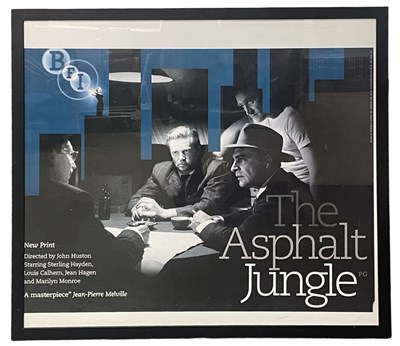 Lot 44 - A framed BFI quad poster for Asphalt Jungle,...