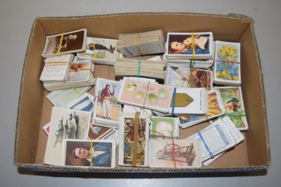 Lot 63 - Box of various cigarette cards