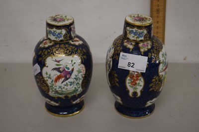 Lot 82 - Pair of late 19th or early 20th Century...