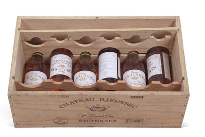 Lot 208 - Chateau Rieussec Grand Cru Classe Sauternes...