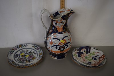 Lot 7 - Mixed Lot: Victorian Masons wash jug plus...