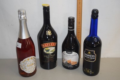 Lot 17 - Mixed Lot: Four bottles to include Baileys...