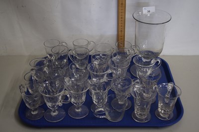 Lot 36 - Mixed Lot: Various 19th Century clear glass...