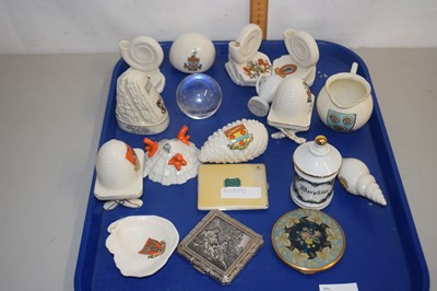 Lot 37 - Mixed Lot: Various crested china wares and...