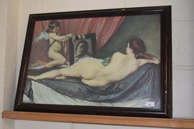 Lot 45 - After Velazquez - The Toilet of Venus coloured...