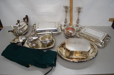 Lot 157 - Mixed Lot: Silver plated wares to include...