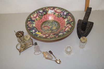 Lot 158 - Mixed Lot: A Maling lustre finish bowl...