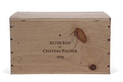 Lot 204 - Alter Ego de Chateau Palmer 2015, 75cl, six...