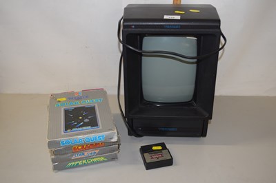 Lot 219 - Vintage Vectrex computer and accompanying games