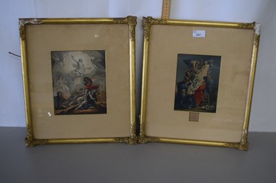 Lot 227 - Two coloured Baxter prints in gilt frames