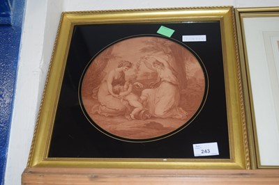 Lot 243 - After Angelica Kauffman, a stipple engraving...