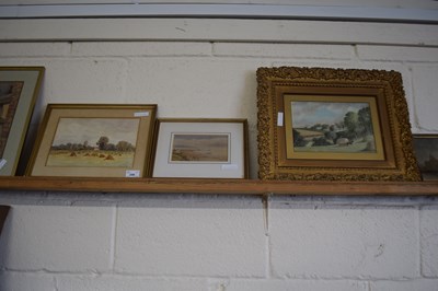 Lot 248 - George Halford, Kingsmore Farm, watercolour,...