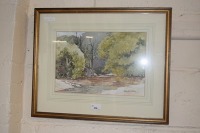 Lot 258 - Stanley Traynor, watercolour, A Quiet Corner,...