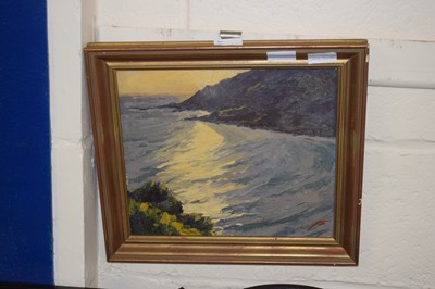 Lot 228 - Early 20th Century School coastal scene, oil...