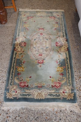 Lot 299 - Modern Chinese floral decorated rug