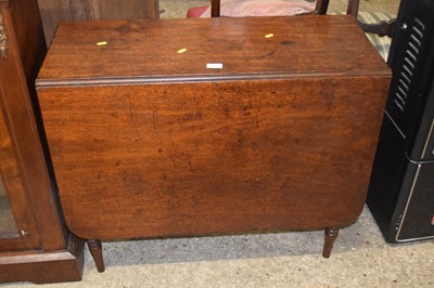 Lot 355 - Victorian mahogany drop leaf dining table