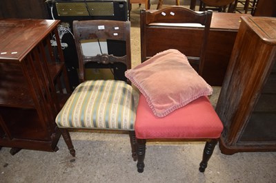 Lot 364 - Two 19th Century dining chairs