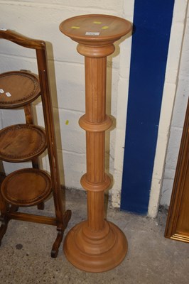 Lot 374 - Modern column formed plant stand