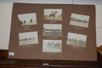 Lot 378 - Horse Racing Interest - A selection of mounted...